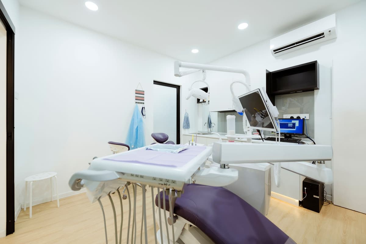 Ambiente de consultório odontológico